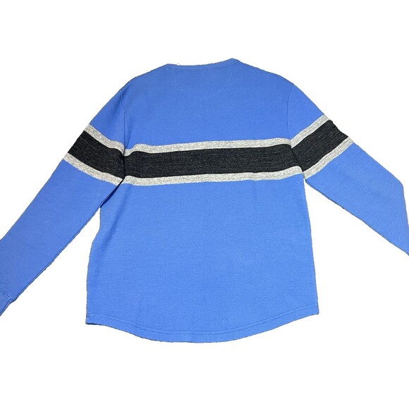 American Eagle Outfitters Sweater Mens Size Medium Blue Color Bock Crew Neck New - Picture 2 of 12